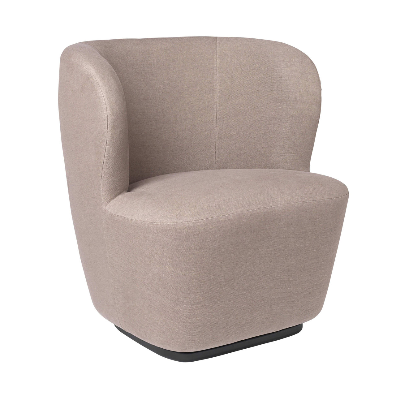 Stay Lounge Chair: Small + Black Base