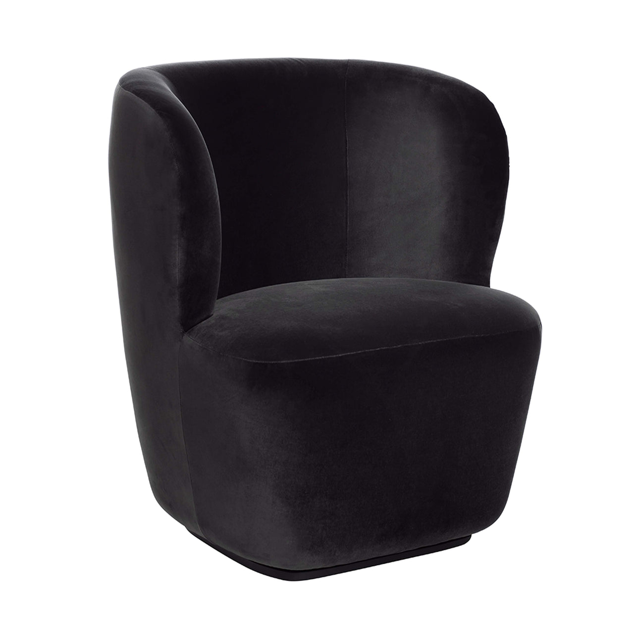 Stay Lounge Chair: Small + Black Base