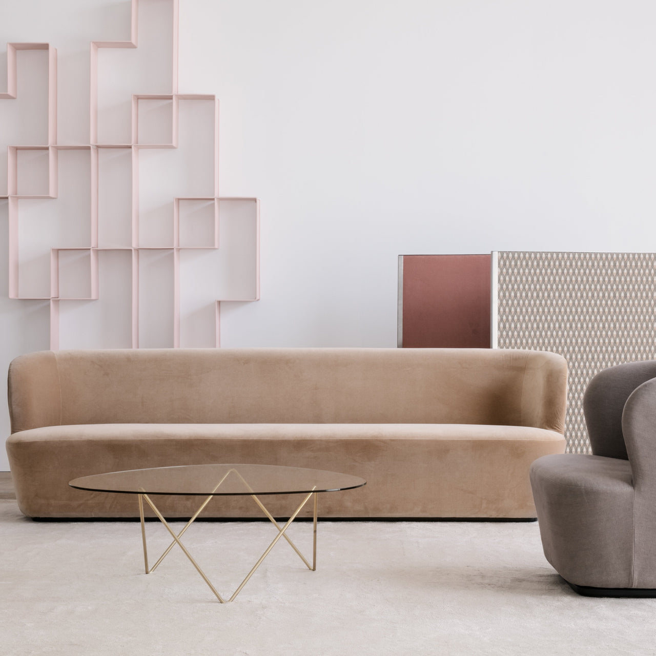 Stay Sofa: Black Base + LS