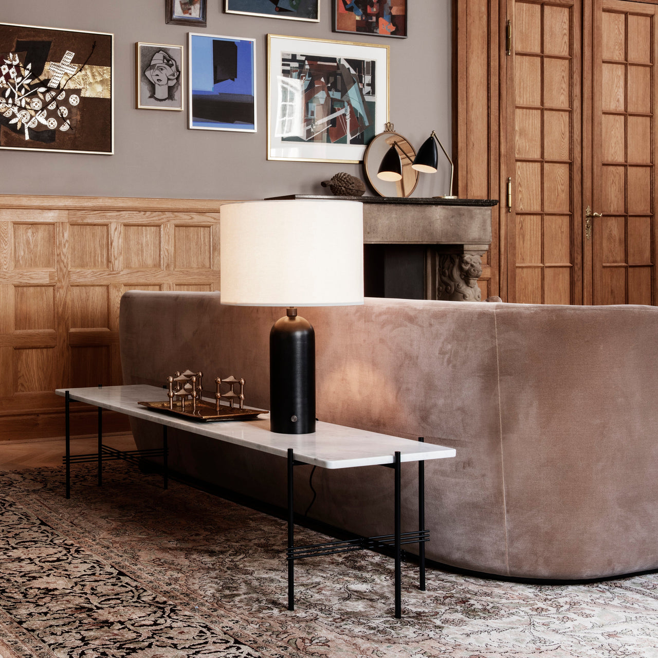 Stay Sofa: Black Base + LS