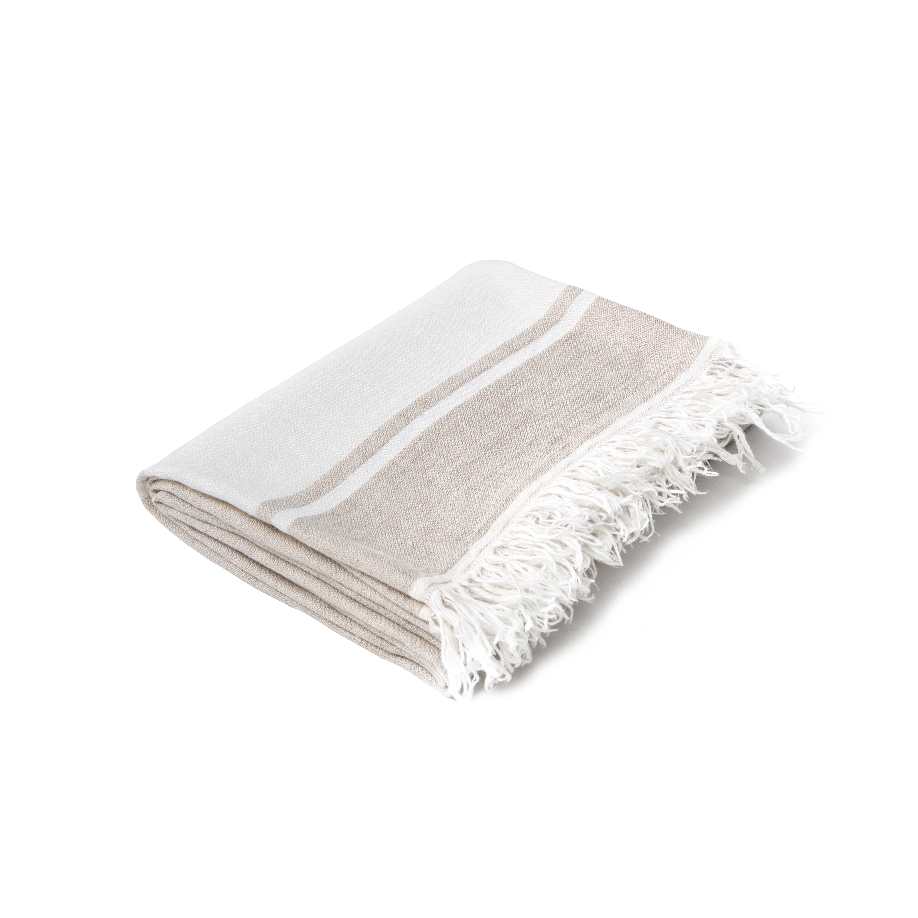 Linen Blanket: Flax