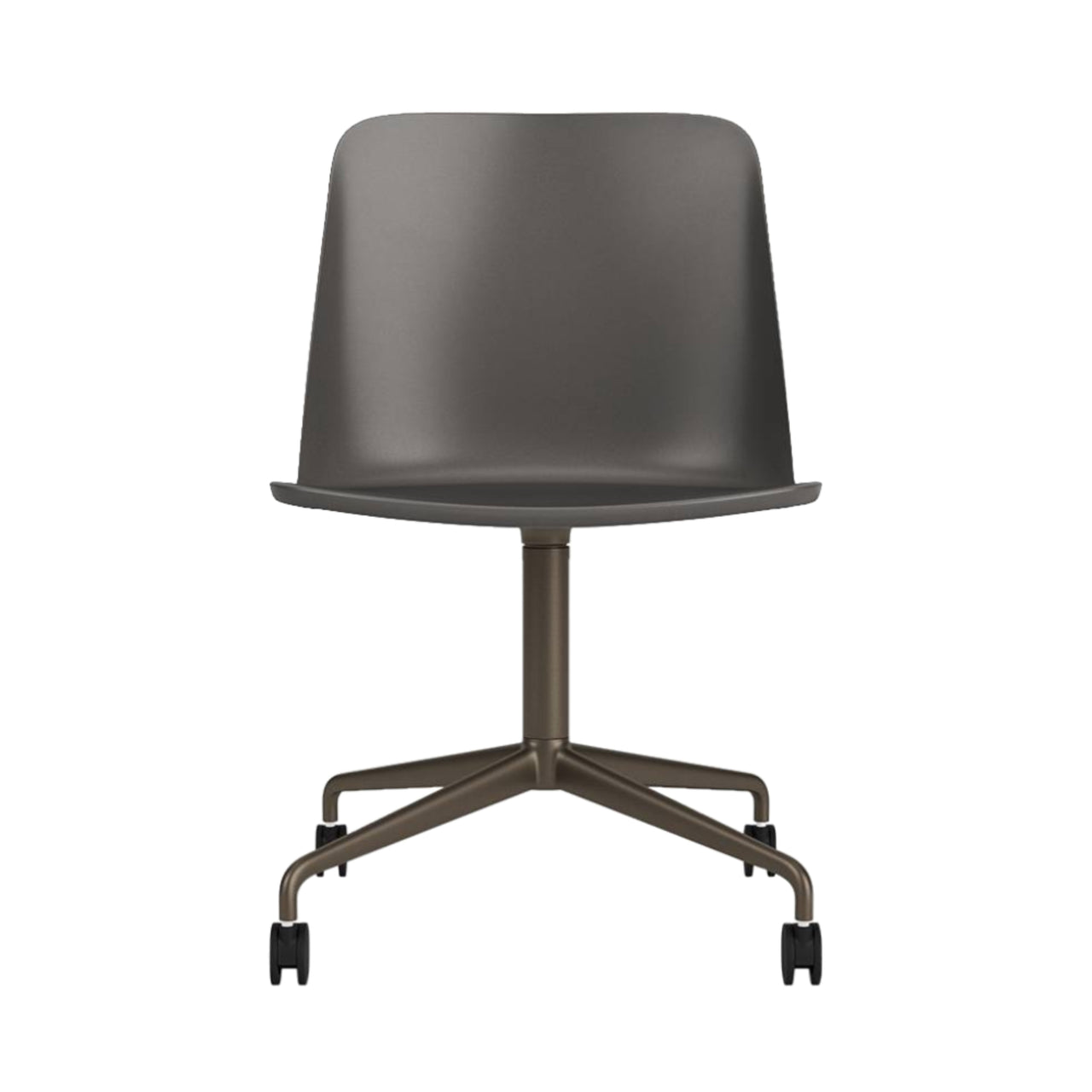 Rely Chair HW21: Stone Grey + Bronzed