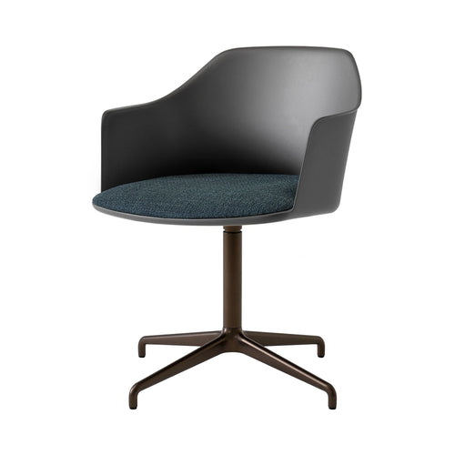 Rely Armchair HW39: Stone Grey + Bronzed