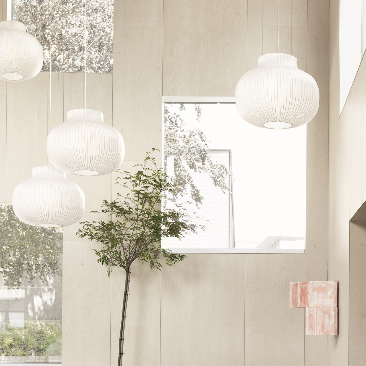 Strand Pendant Lamp: Closed + LS