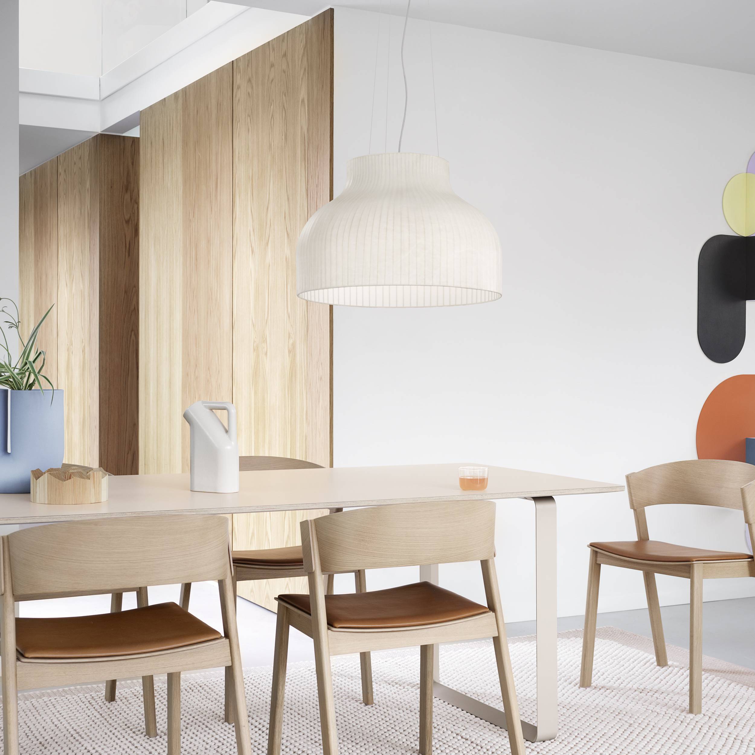 Strand Pendant Lamp: Open + LS