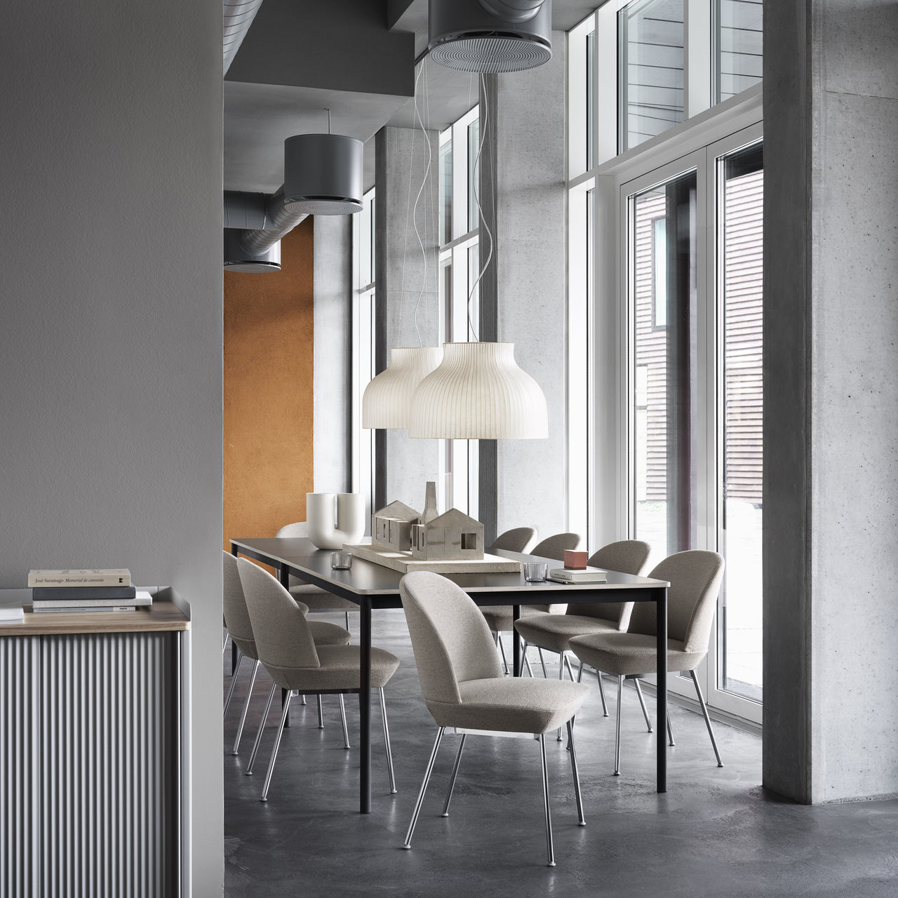 Strand Pendant Lamp: Open + LS