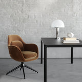 Swoon Dining Armchair: Swivel Base + LS