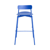 Fromme Bar + Counter Stool: Blue