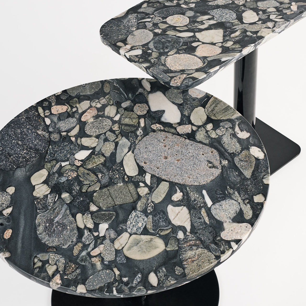 Stone Side Table: Circle