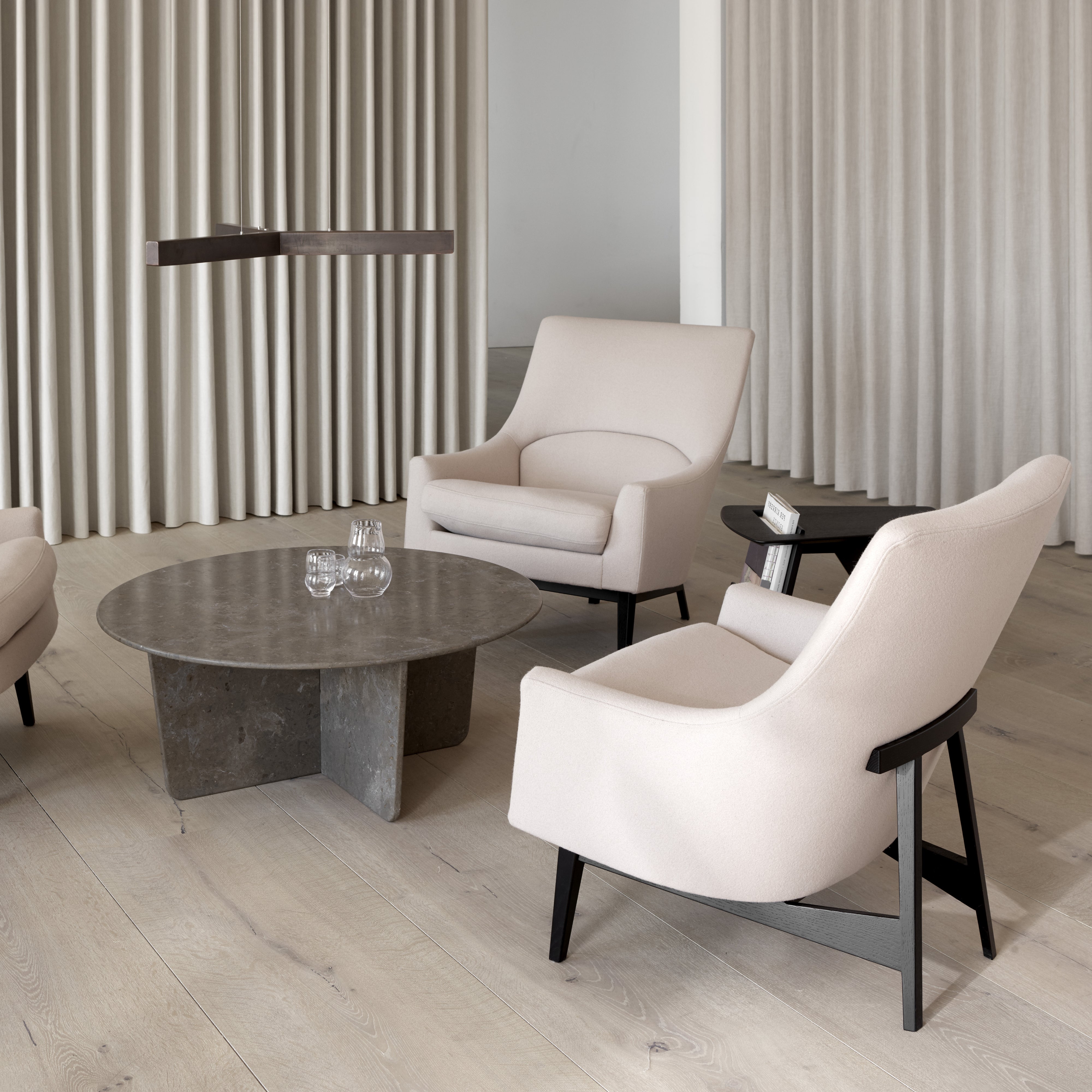 Tableau Coffee Table: Round + LS