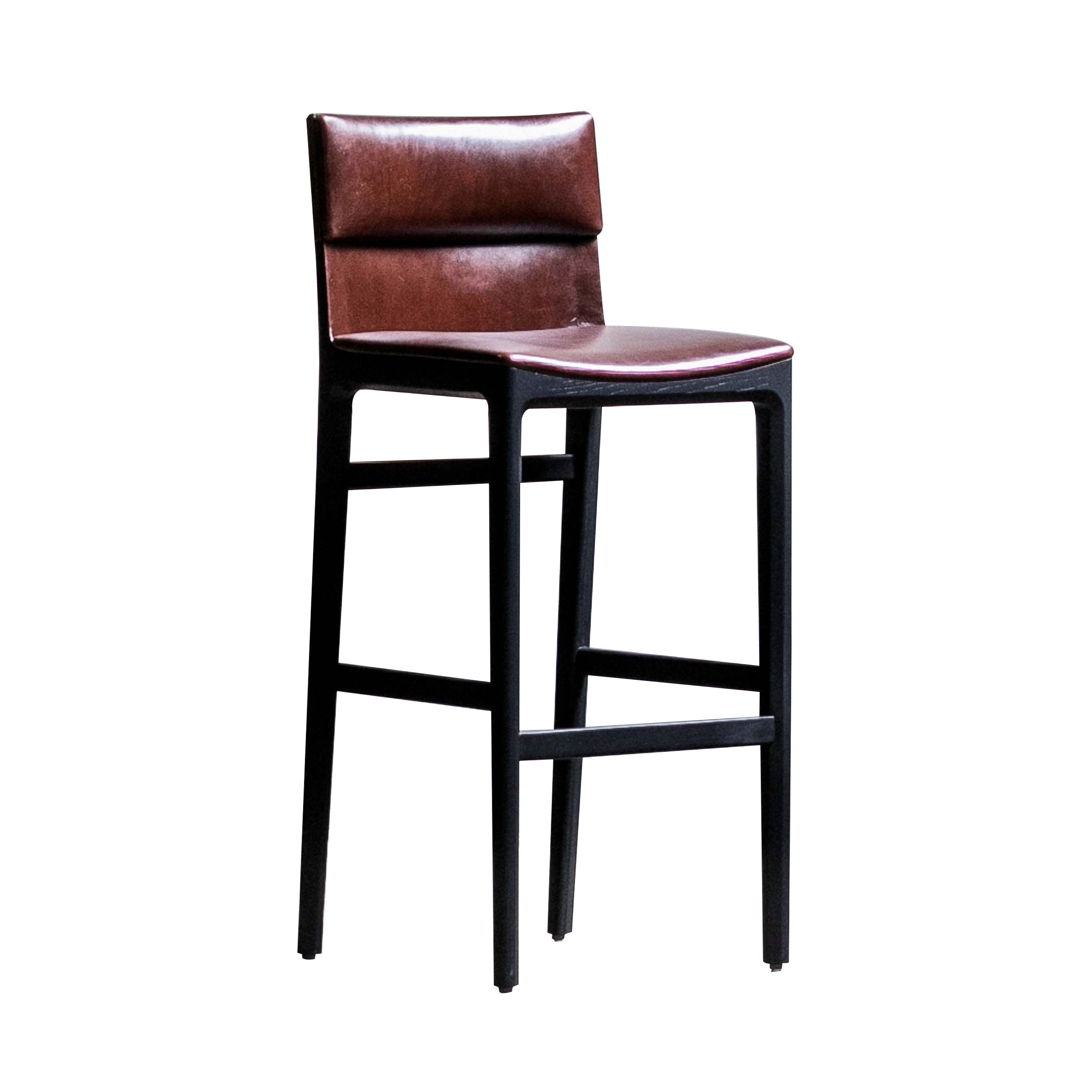 Taylor Bar + Counter Chair: Bar + Black Oak