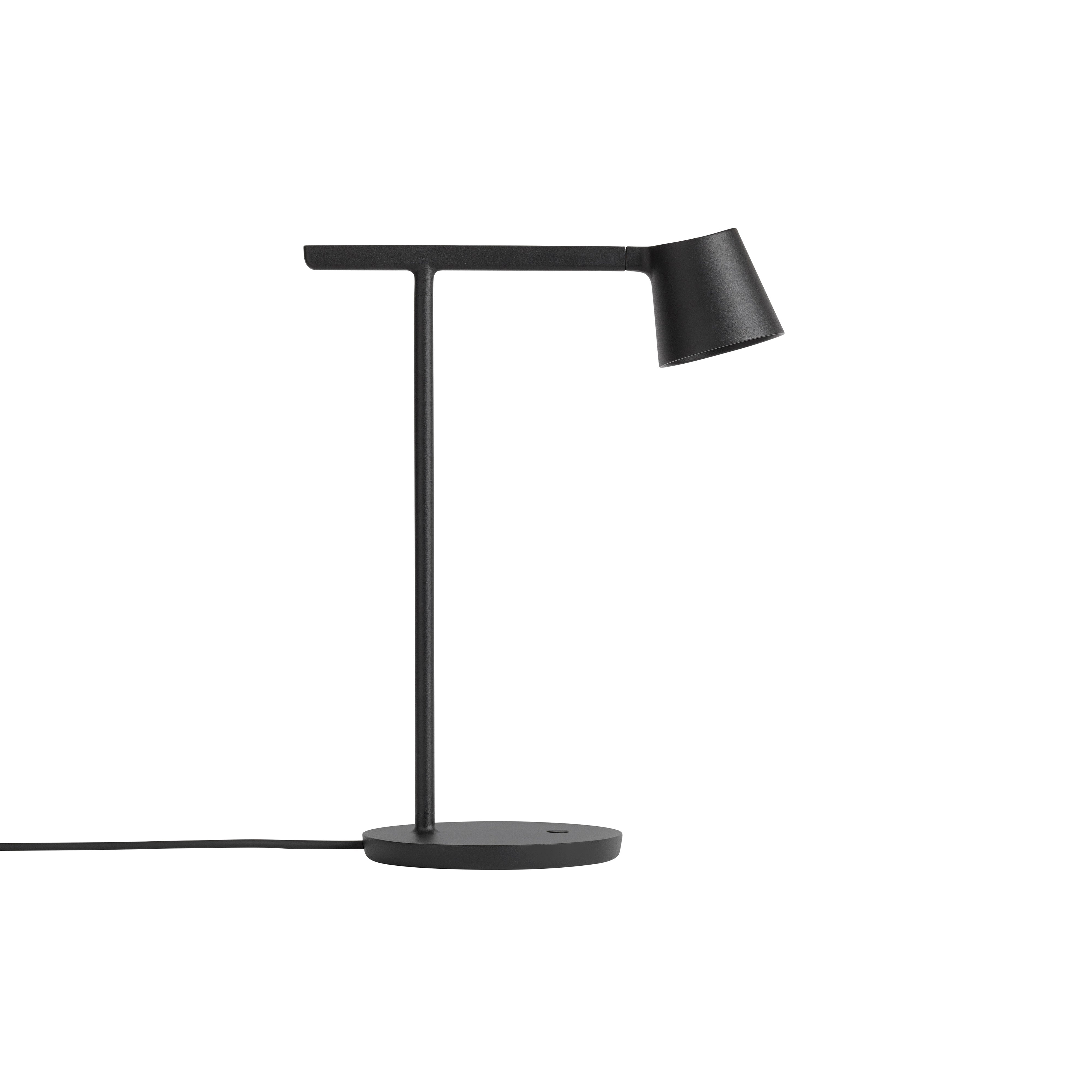 Tip Table Lamp: Black