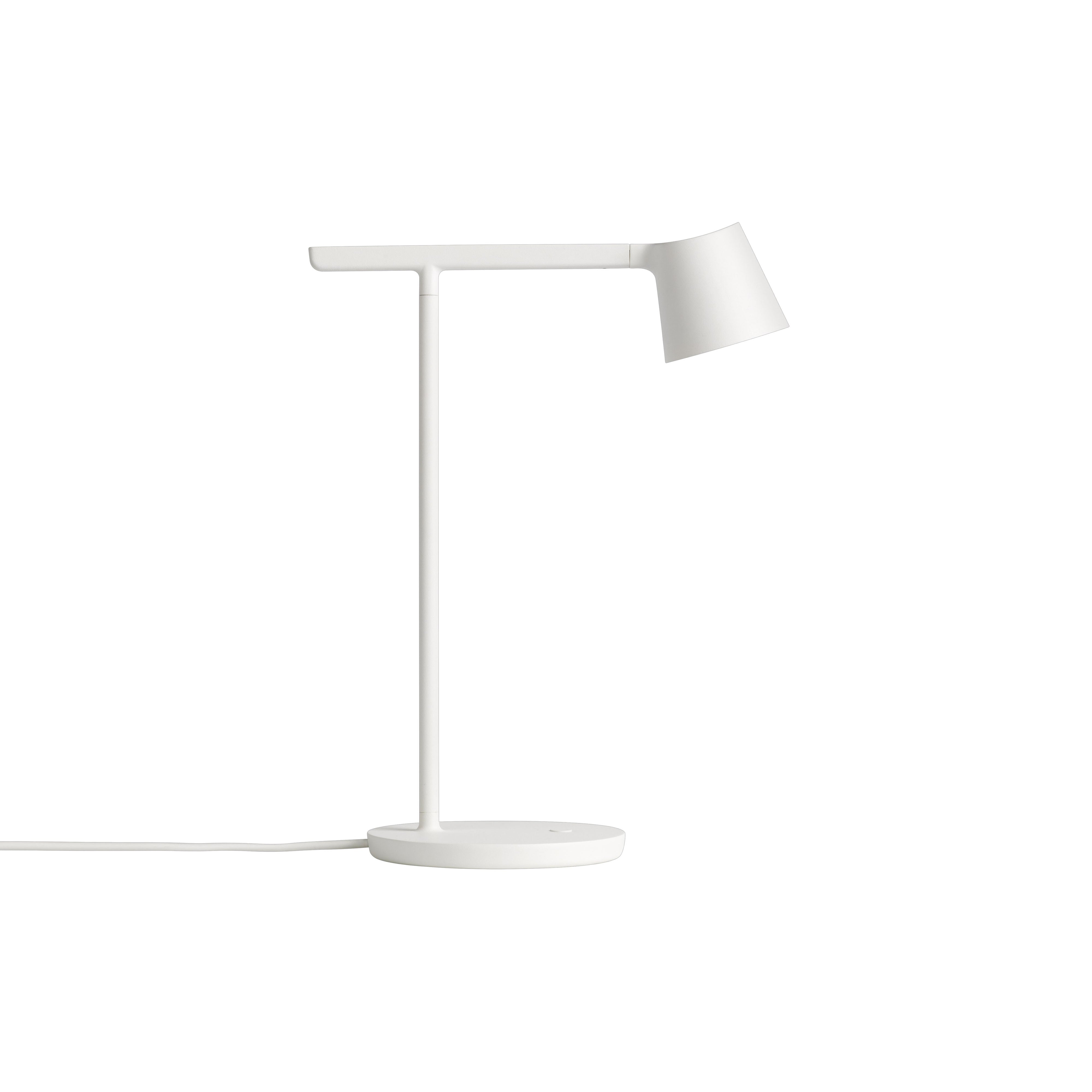 Tip Table Lamp: White