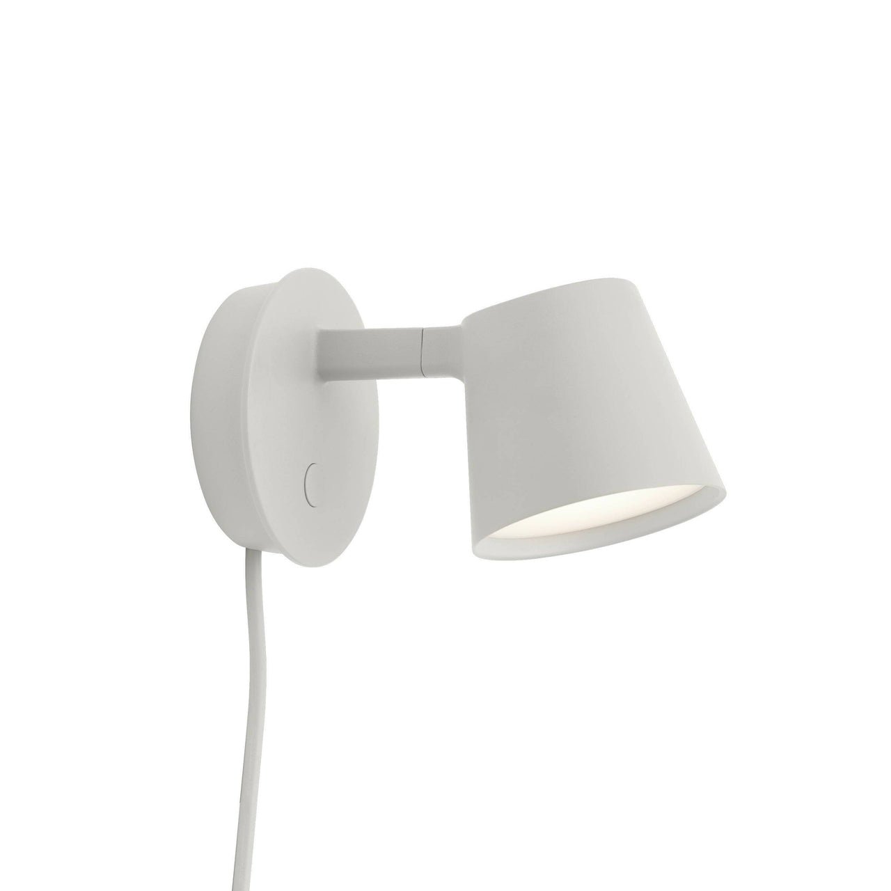 Tip Wall Lamp: Grey