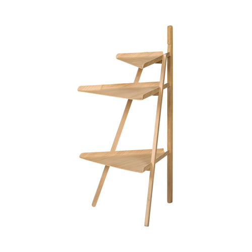 Trio Shelf: Natural Oak