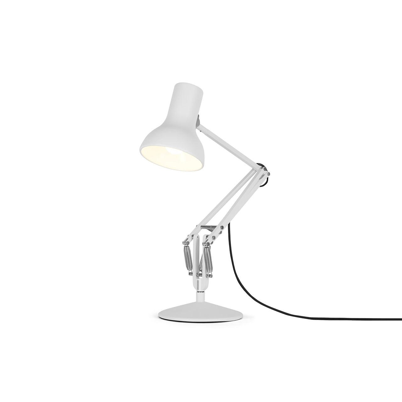 Type 75 Mini Desk Lamp: Alpine White
