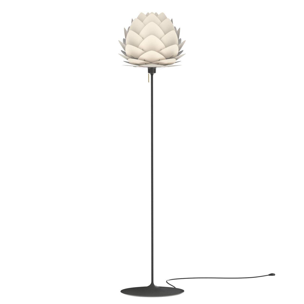 Aluvia Champagne Floor Lamp: Mini - 15.8