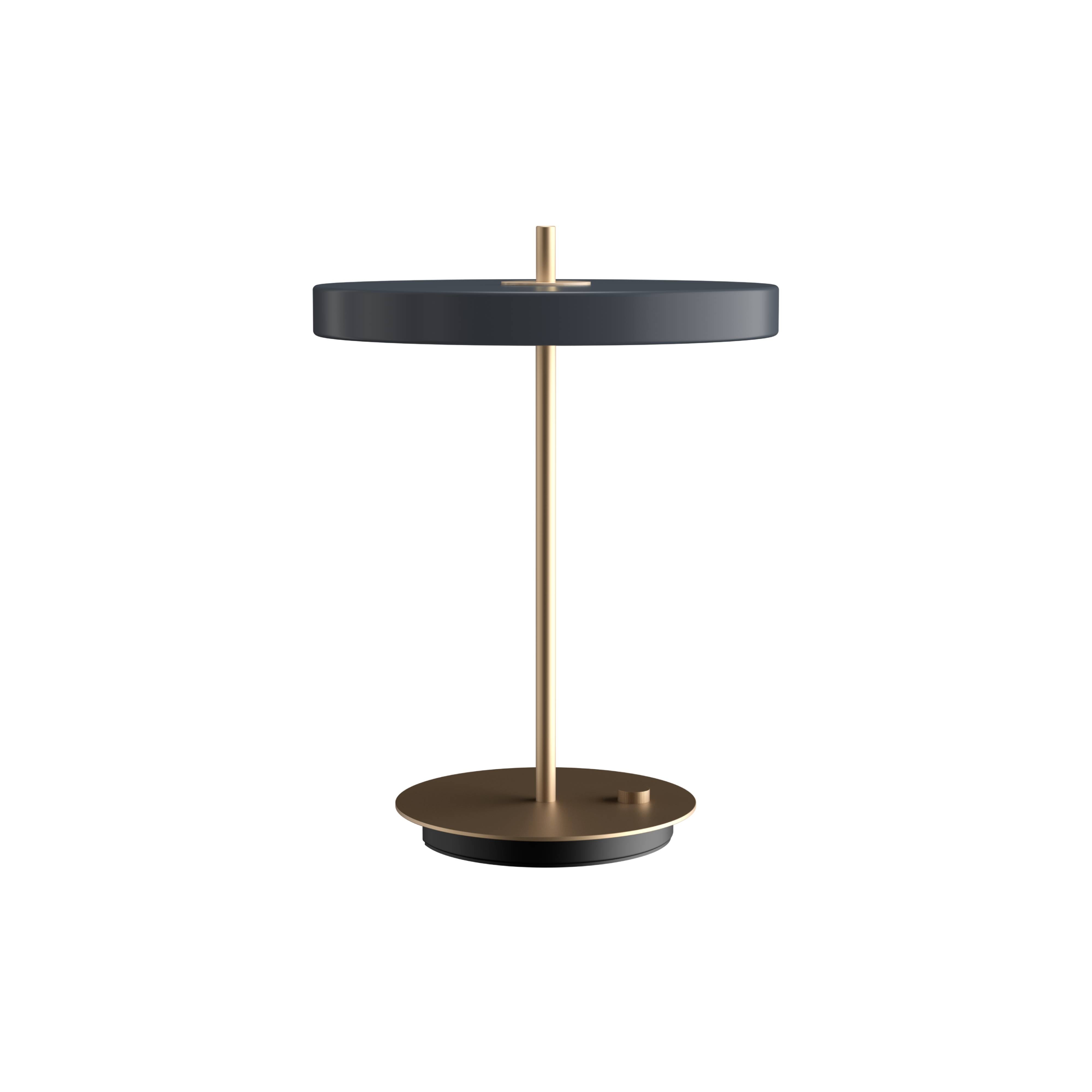 Asteria Table Lamp: Anthracite Grey