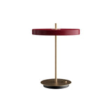 Asteria Table Lamp: Ruby Red