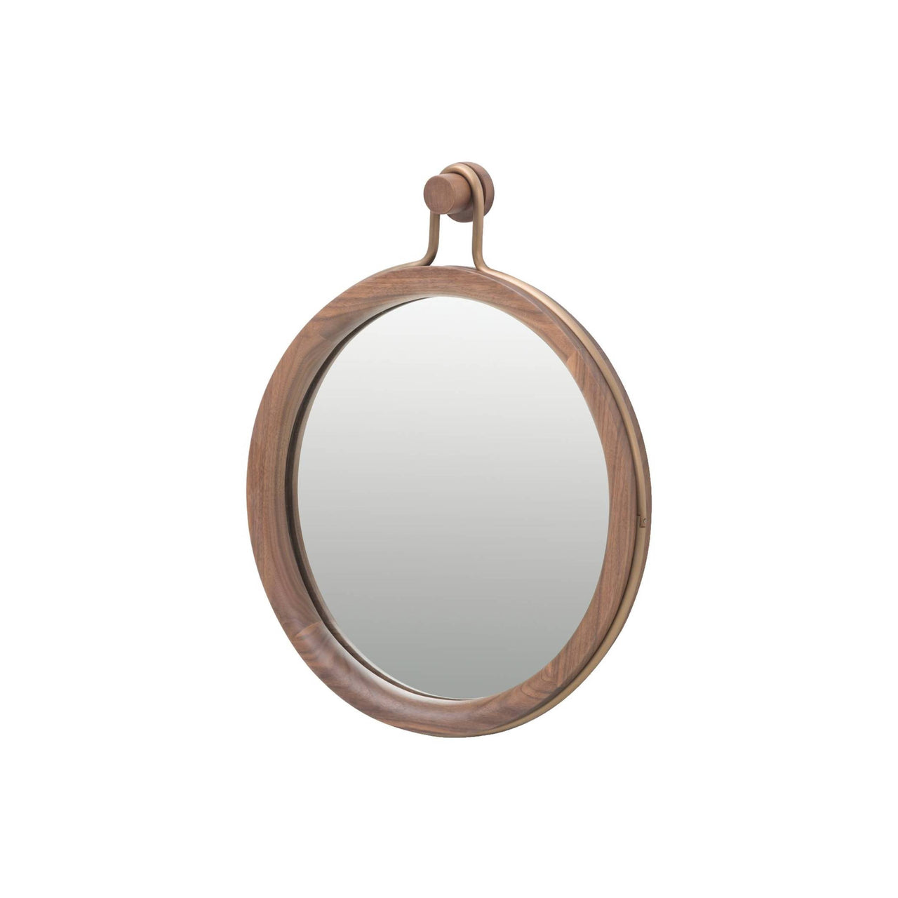 Utility Round Mirror: Small - 16.9