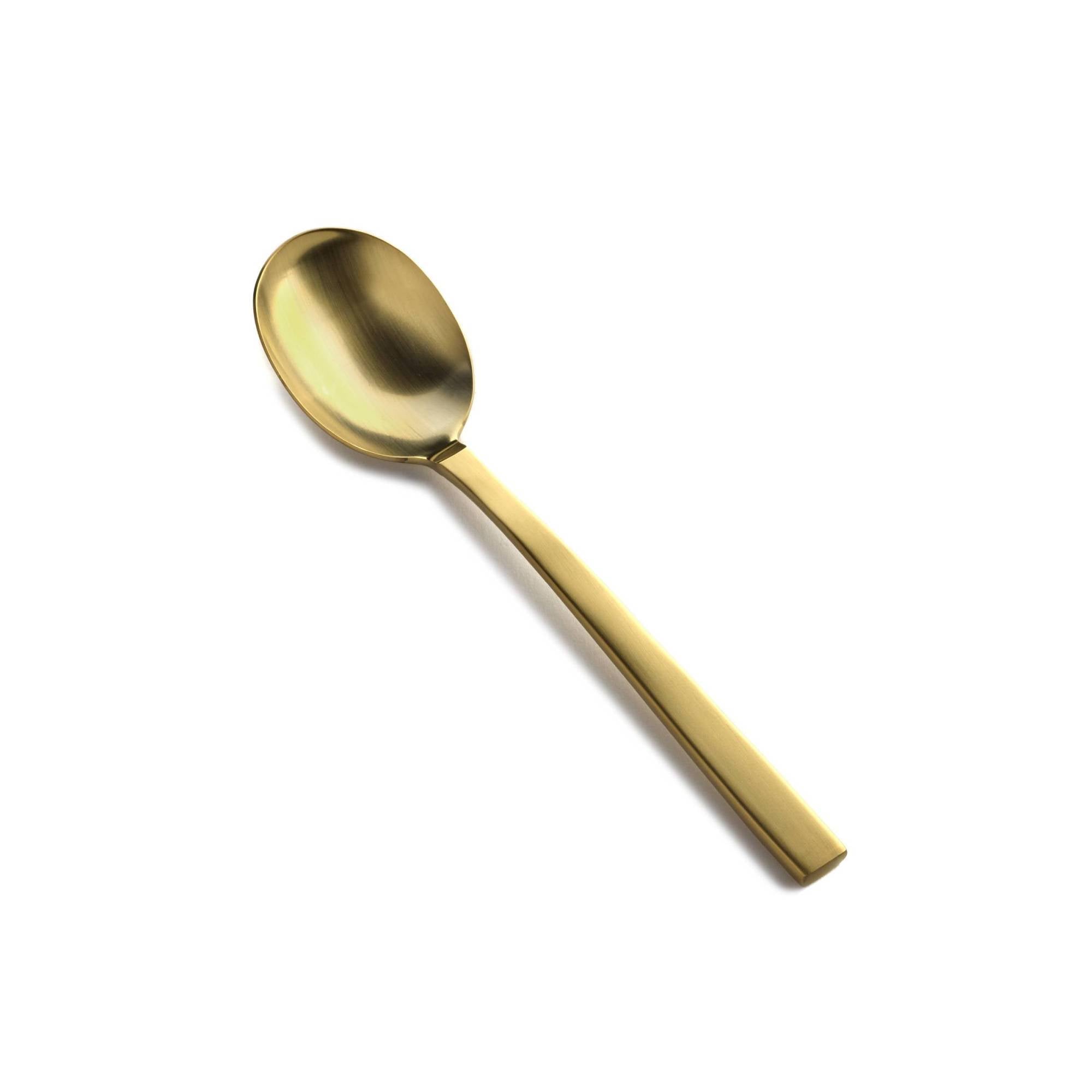 Maarten Baas Flatware: Dessert Gift Box 12 Pcs +Brass Brushed