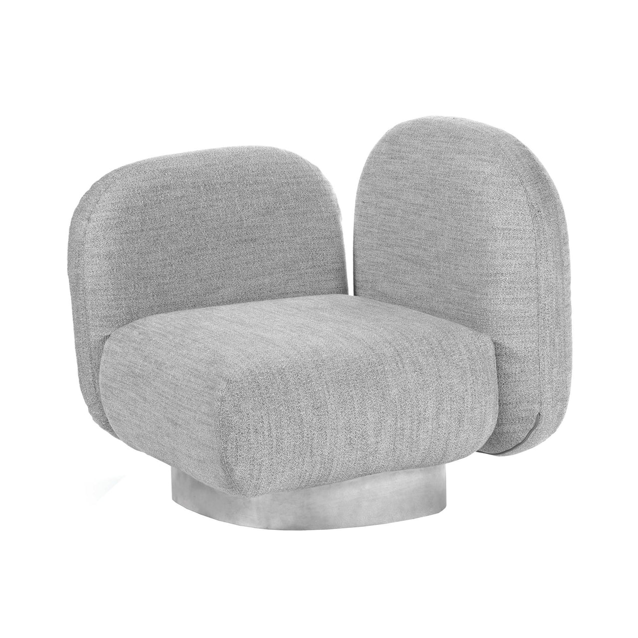 Assemble Corner Seat: Gijon Grey