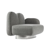 Assemble 1 Seat Sofa: Sevo Grey + With Right Arm