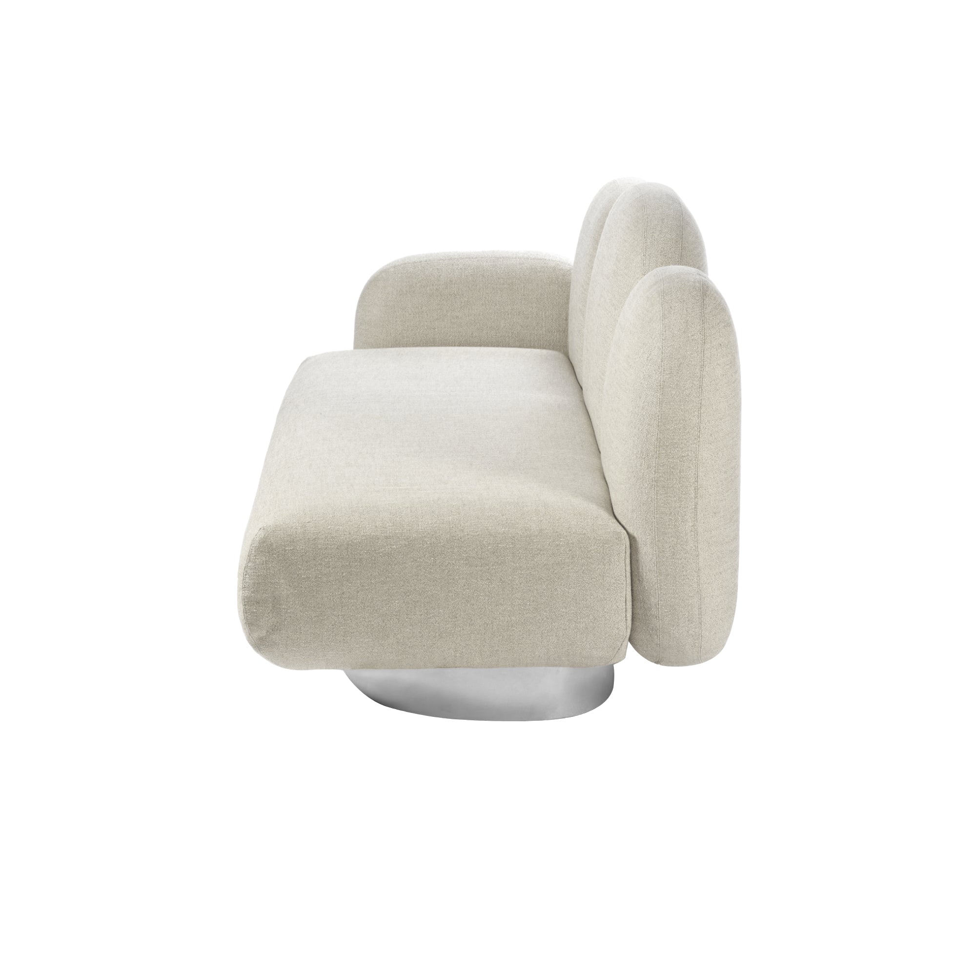 Assemble 2 Seat Sofa: Gijon Sand + With Left Arm