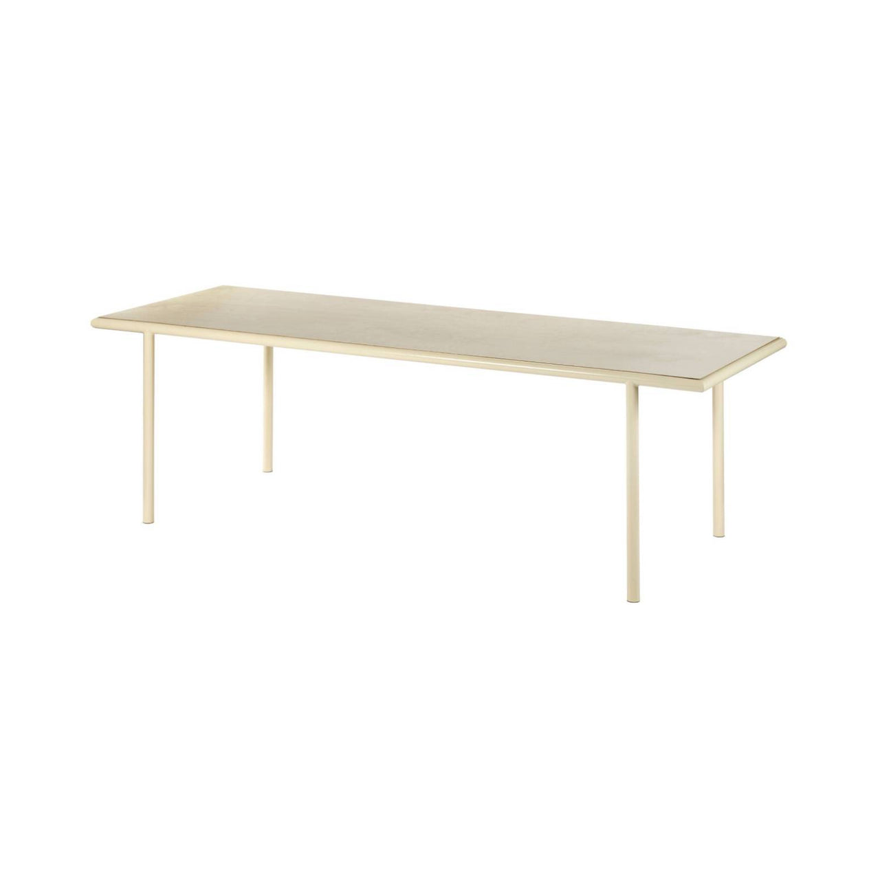 Wooden Table: Rectangular + Small - 94.5