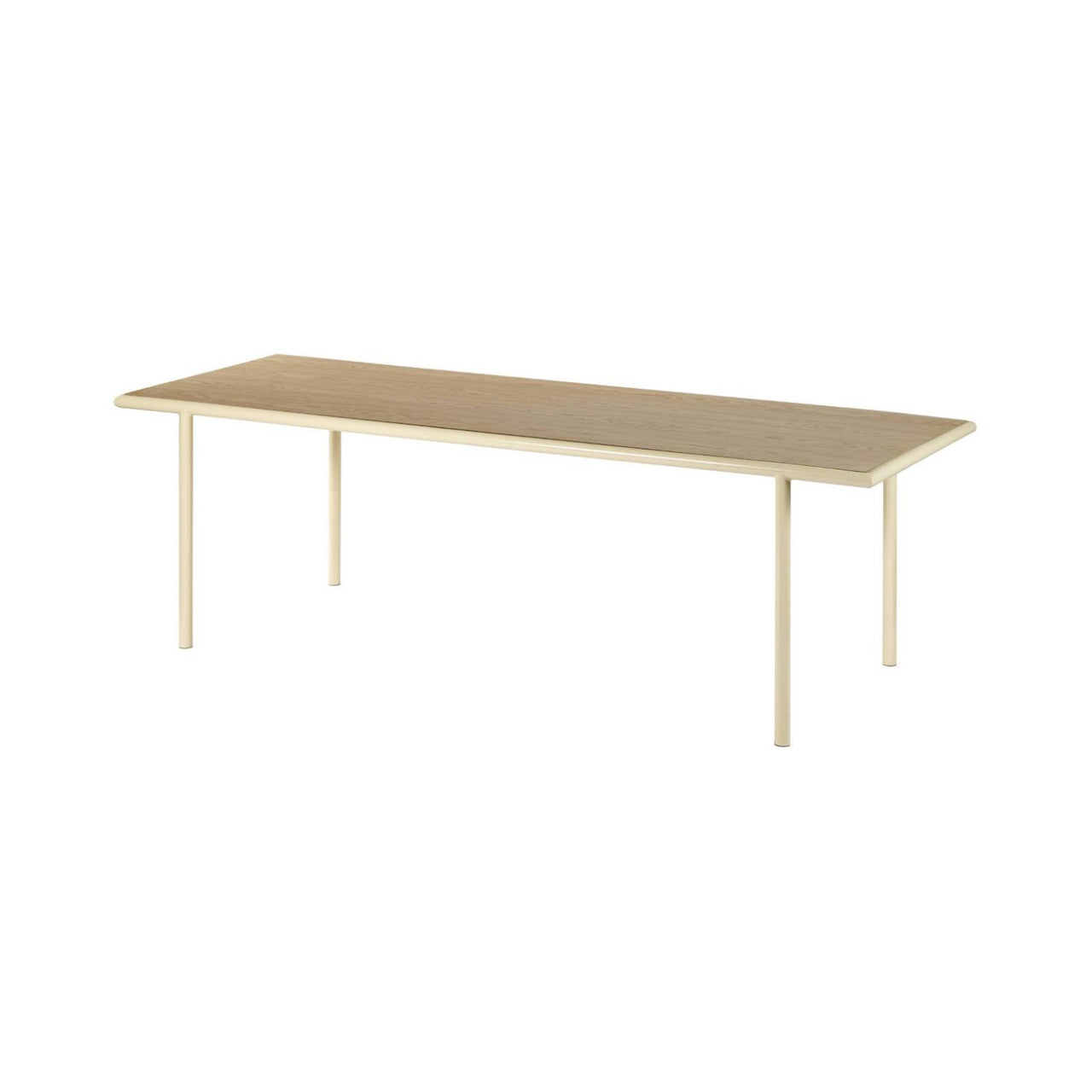 Wooden Table: Rectangular + Small - 94.5