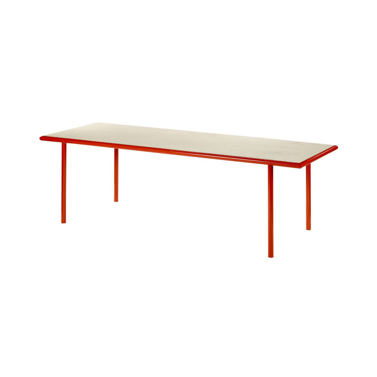 Wooden Table: Rectangular + Small - 94.5