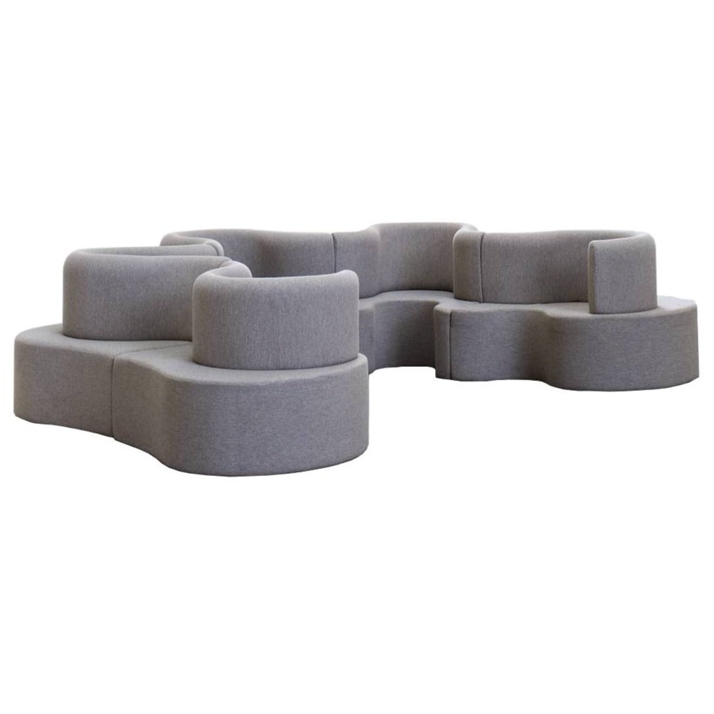 Cloverleaf Sofa: Upholstered + Configuration 4