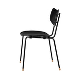 VLA26T Vega Chair: Black Oak
