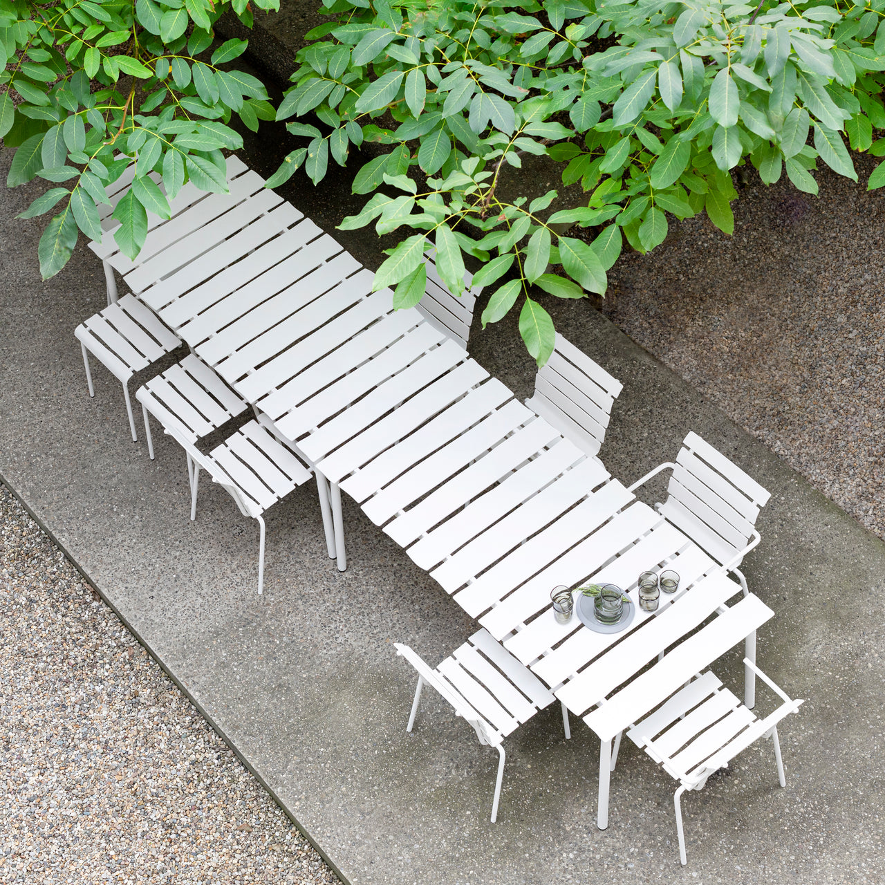 Aligned Outdoor Stacking Chair