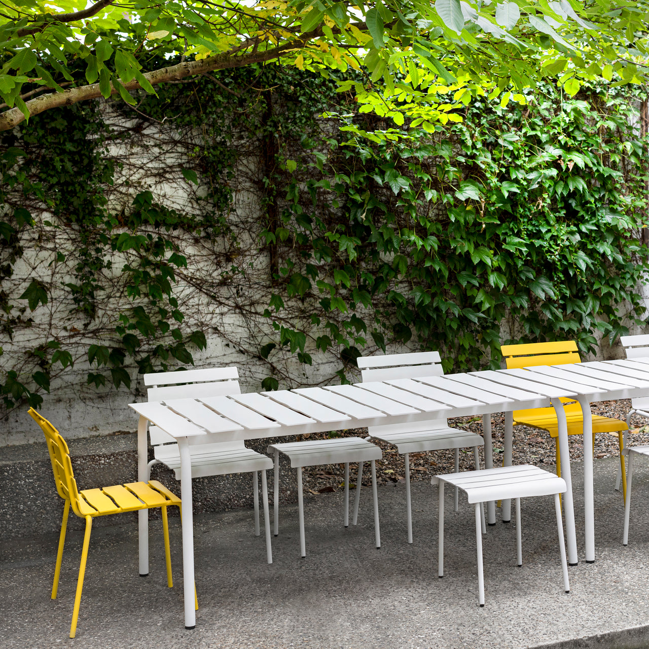 Aligned Outdoor Stacking Chair