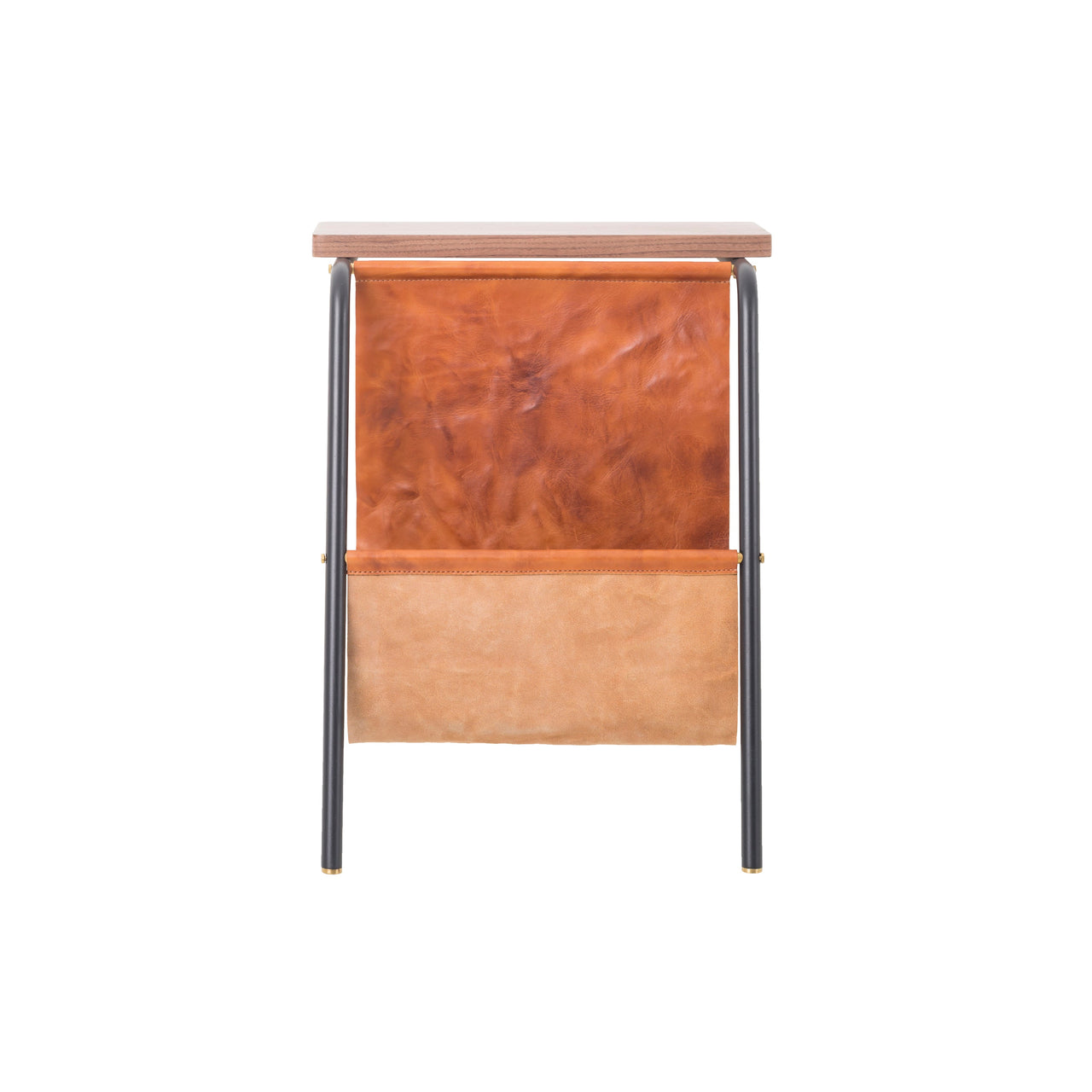 Valet Magazine Rack: Natural Walnut