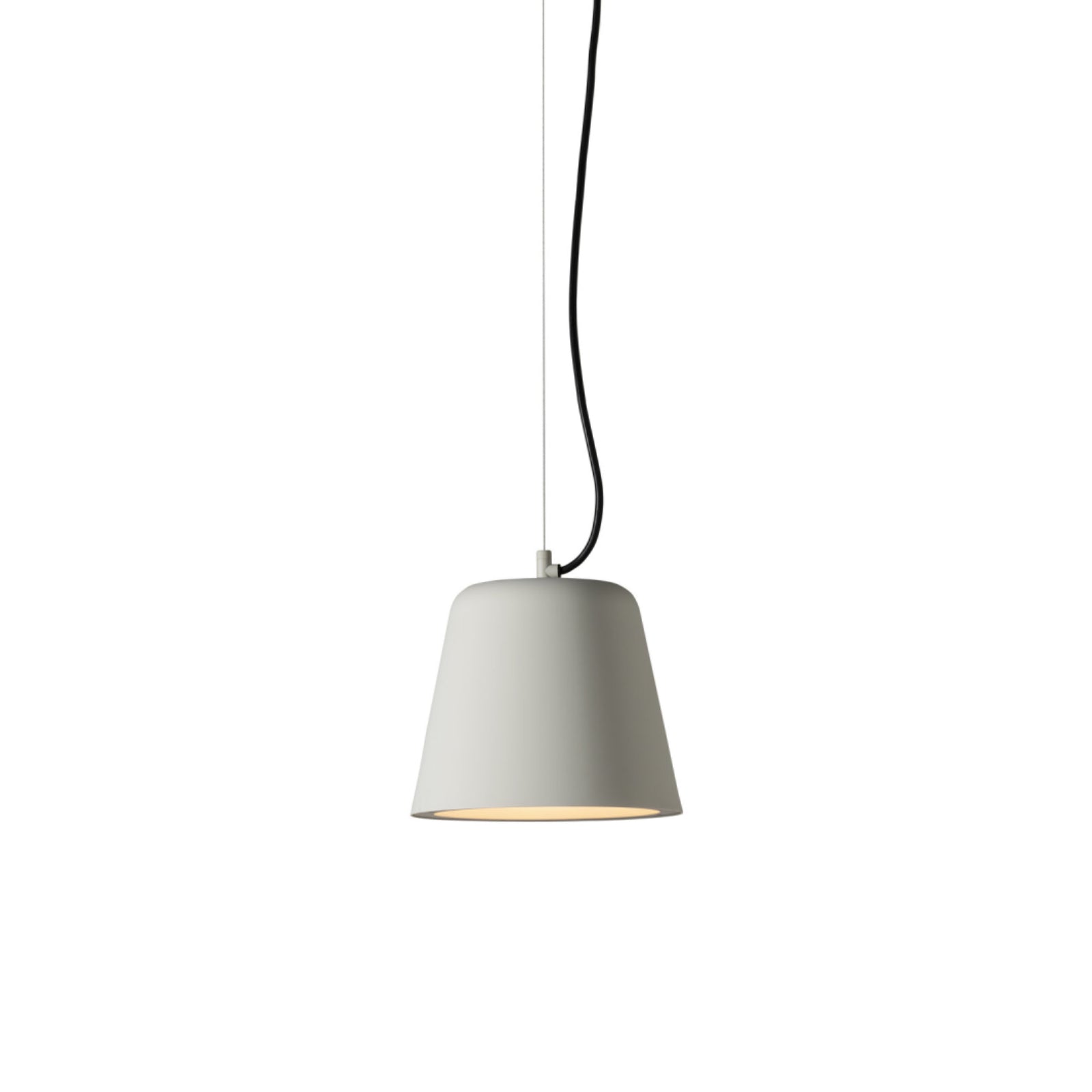 Vaso Pendant Lamp: White Grey