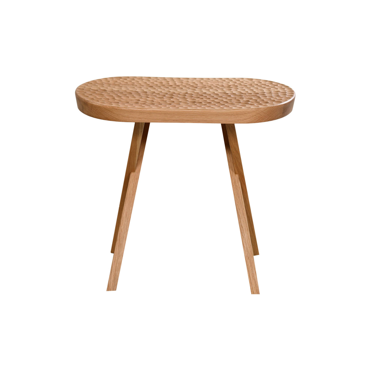 Touch Stool: Pill + Oiled Oak