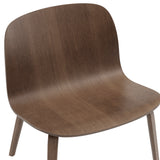 Visu Lounge Chair: Wood Base
