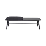 Von Bench with Pad: Stained Black