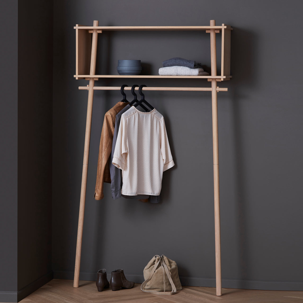 Töjbox Shelving + Wardrobe Storage