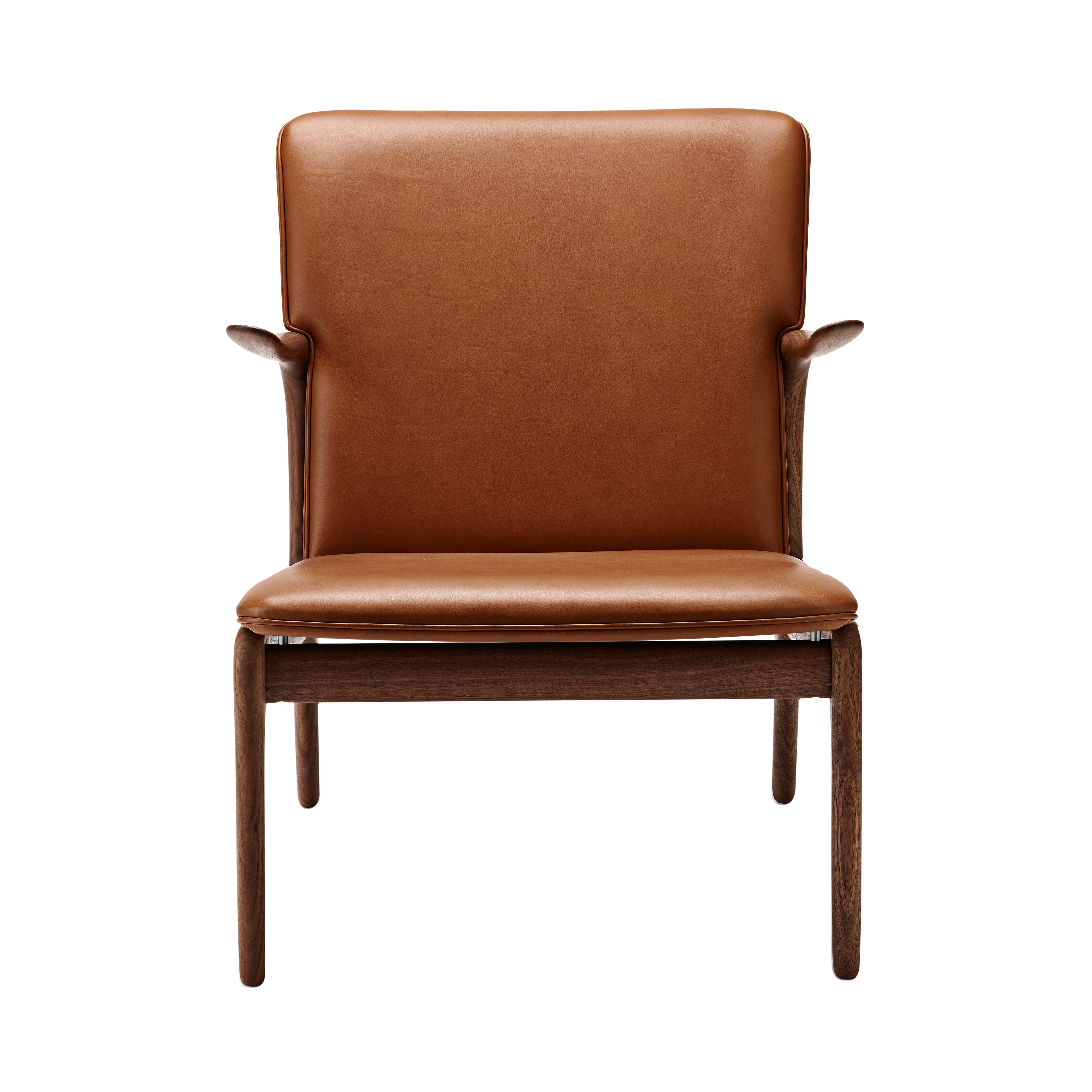 OW124 Beak Chair: Oiled Walnut