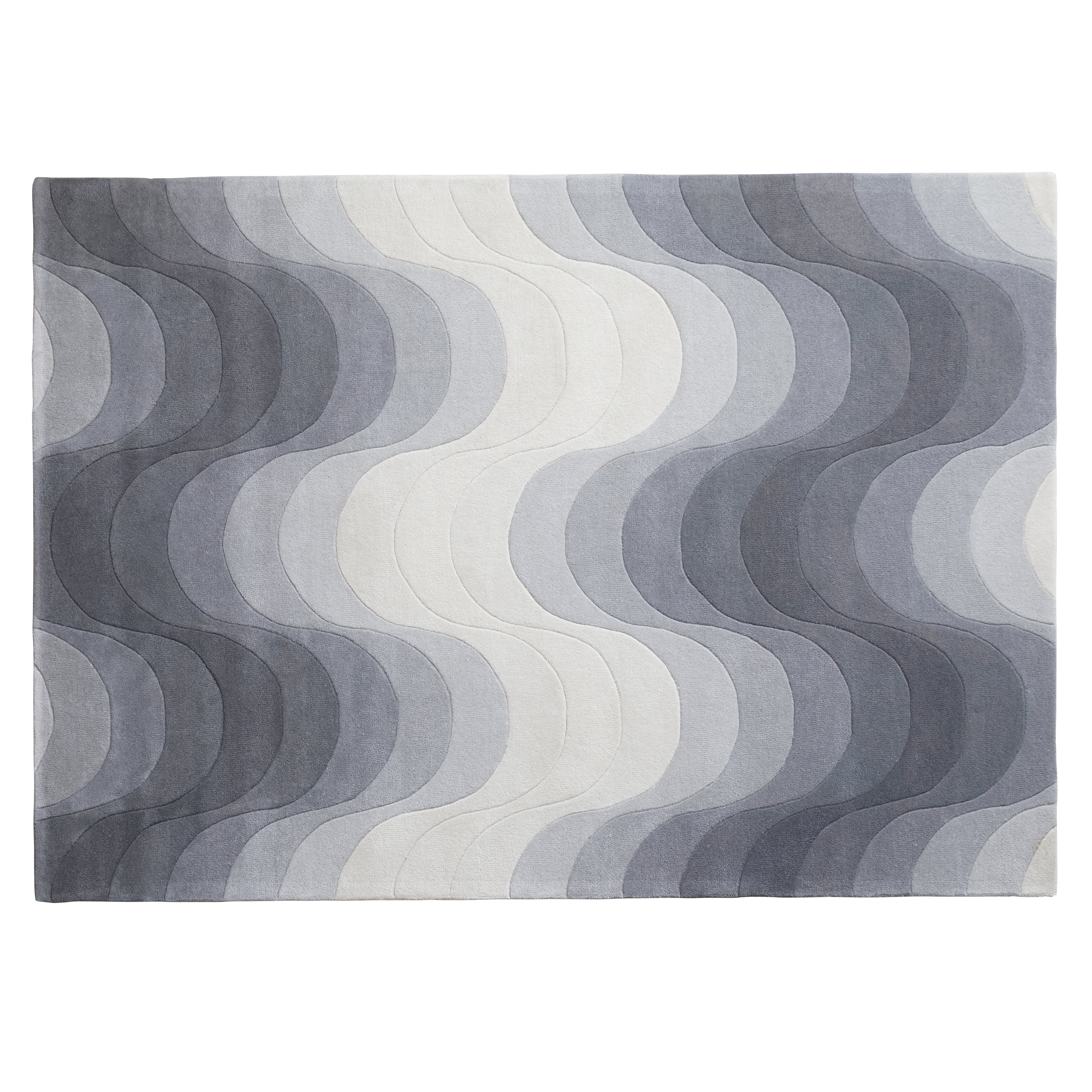 Wave Rug: Grey
