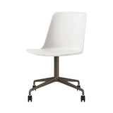 Rely Chair HW21: White + Bronzed