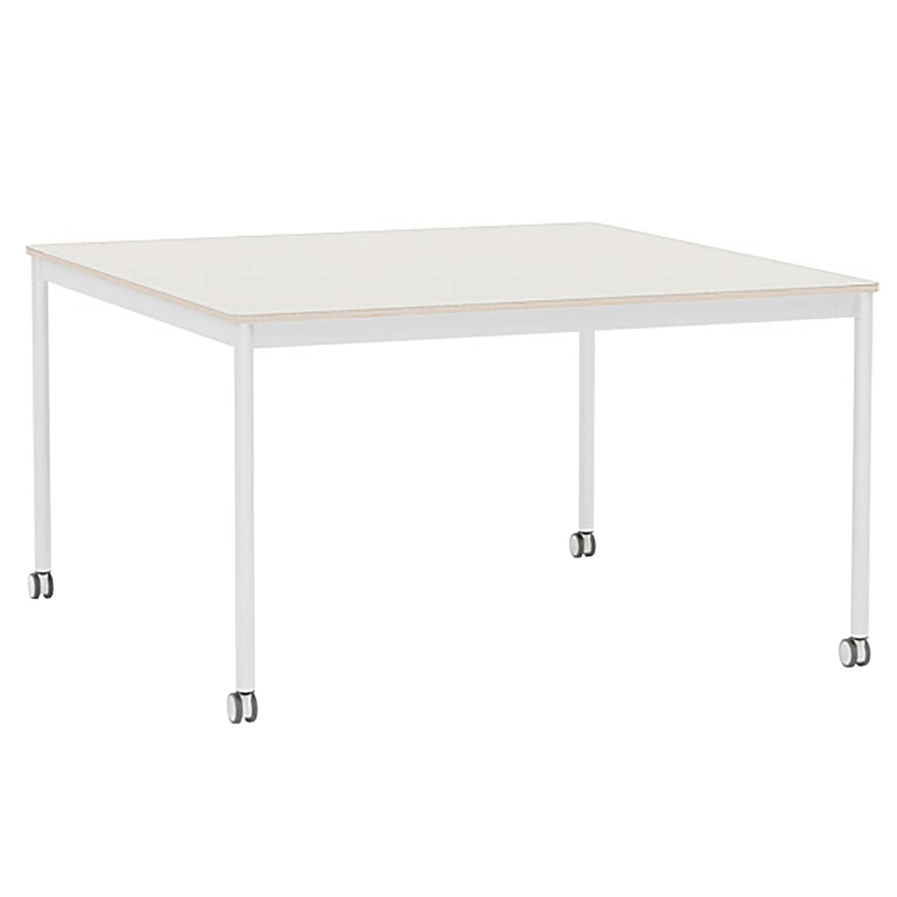 Base Table with Castors: Square + Large - 50.4