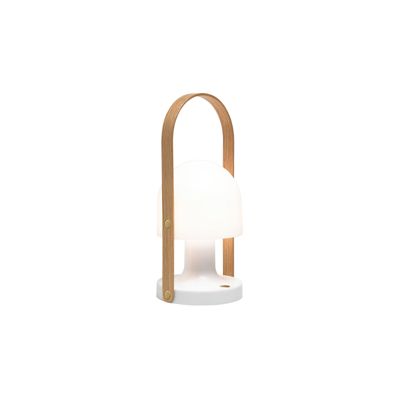 FollowMe Portable Table Lamp: White