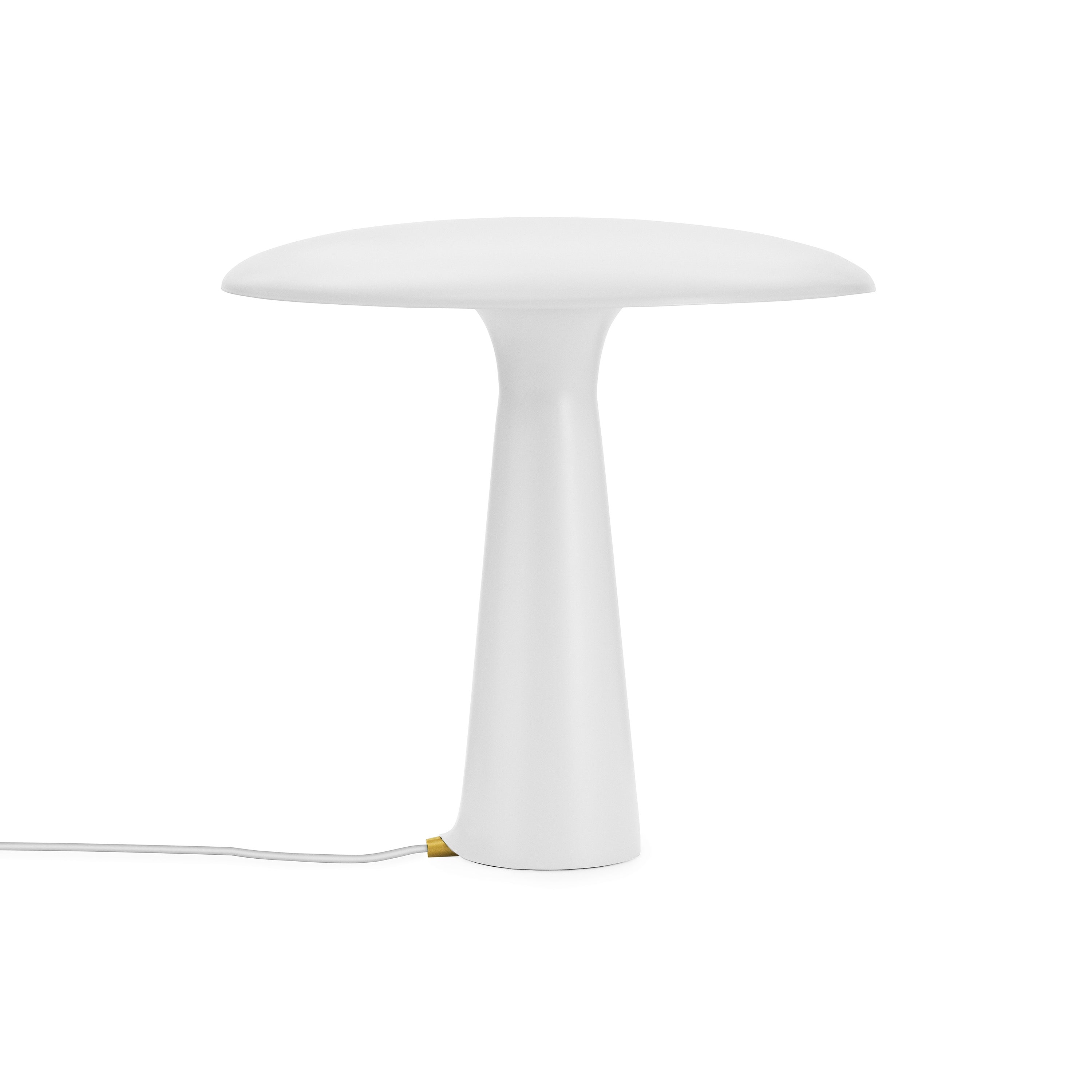 Shelter Table Lamp: White