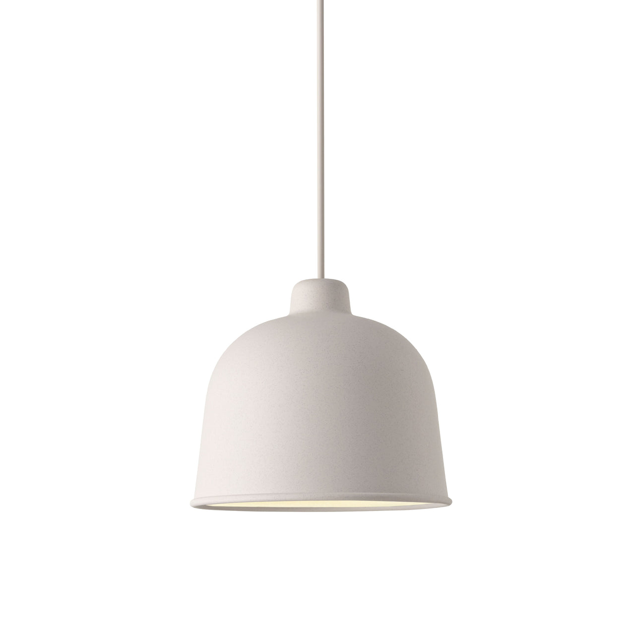 Grain Pendant Light: White