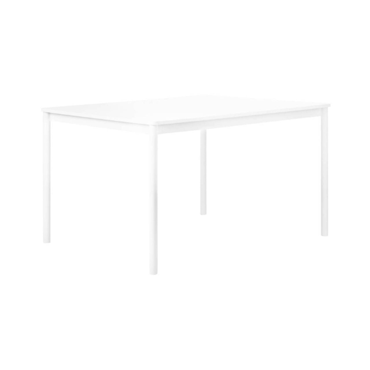 Base Table: Small + White Laminate + ABS Edge + White