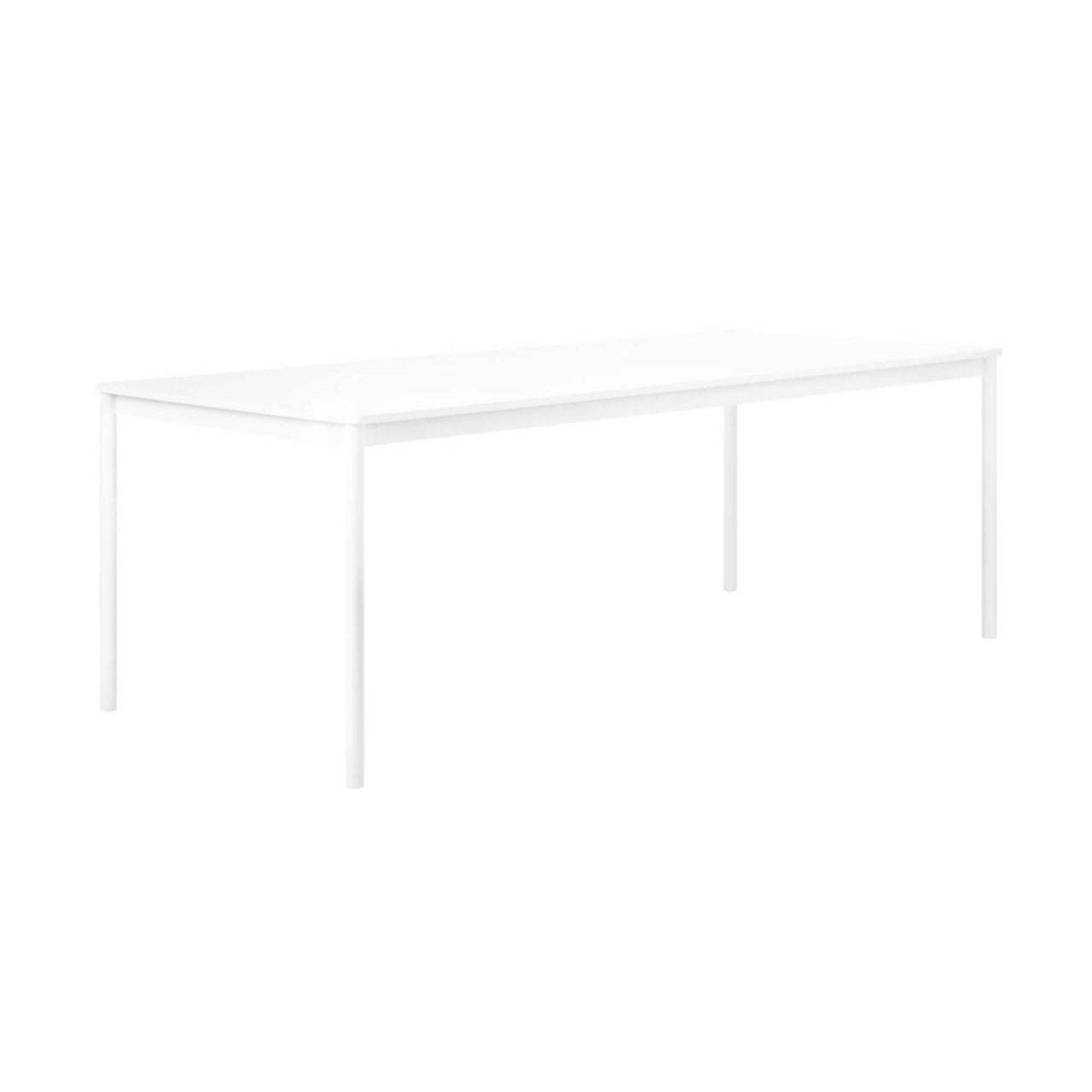 Base Table: Large + White Laminate + ABS Edge + White